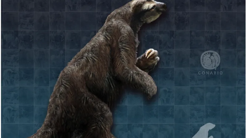 Obří lenochod Eremotherium laurillardi