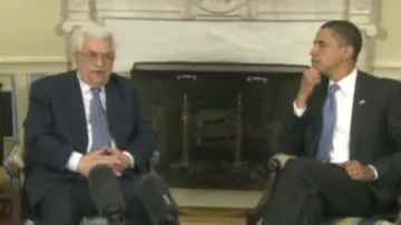 Mahmúd Abbás a Barack Obama