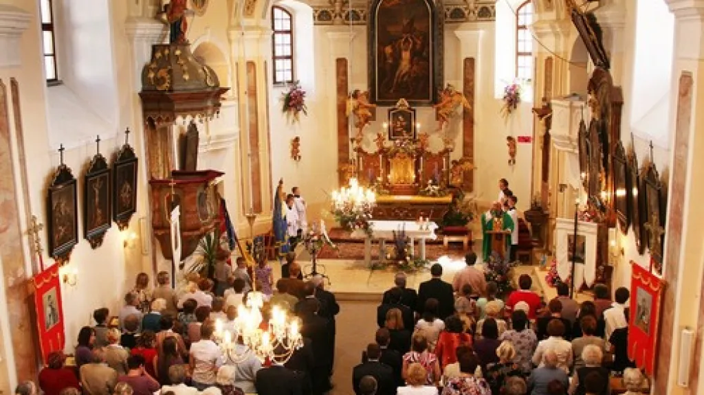 Sraz rodáků - bohoslužba