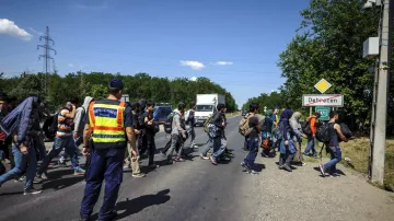 Příliv uprchlíků v Maďarsku