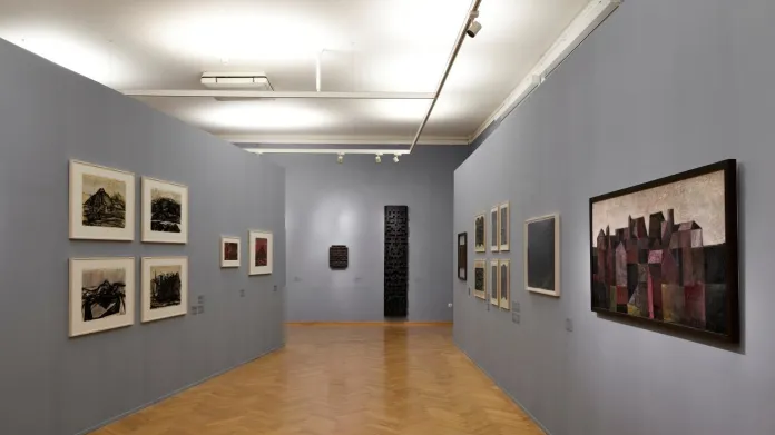 Výstava Svatoslava Böhma Půdorysy paměti v GVUO
