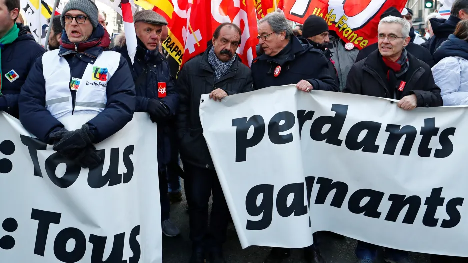 Protesty v Paříži