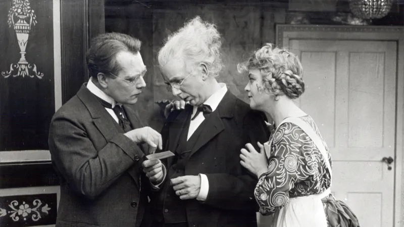 Švédský film Erotikon (1920)