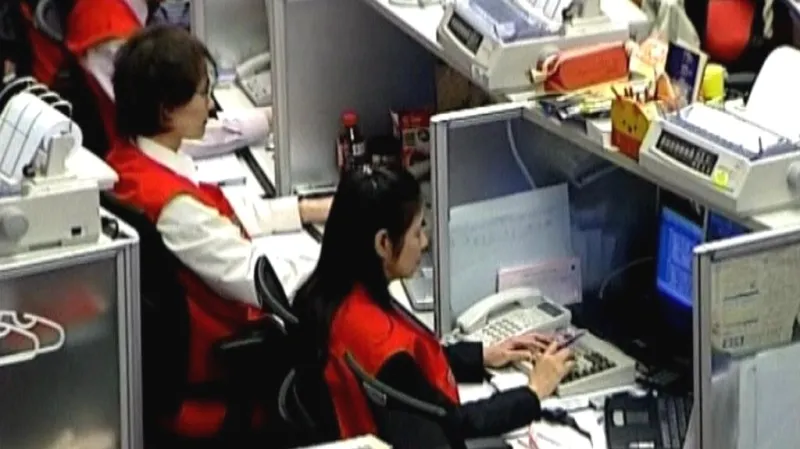 Čínští zaměstnanci