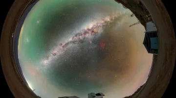 Observatoř Very Rubinové nafocená Petrem Horálkem