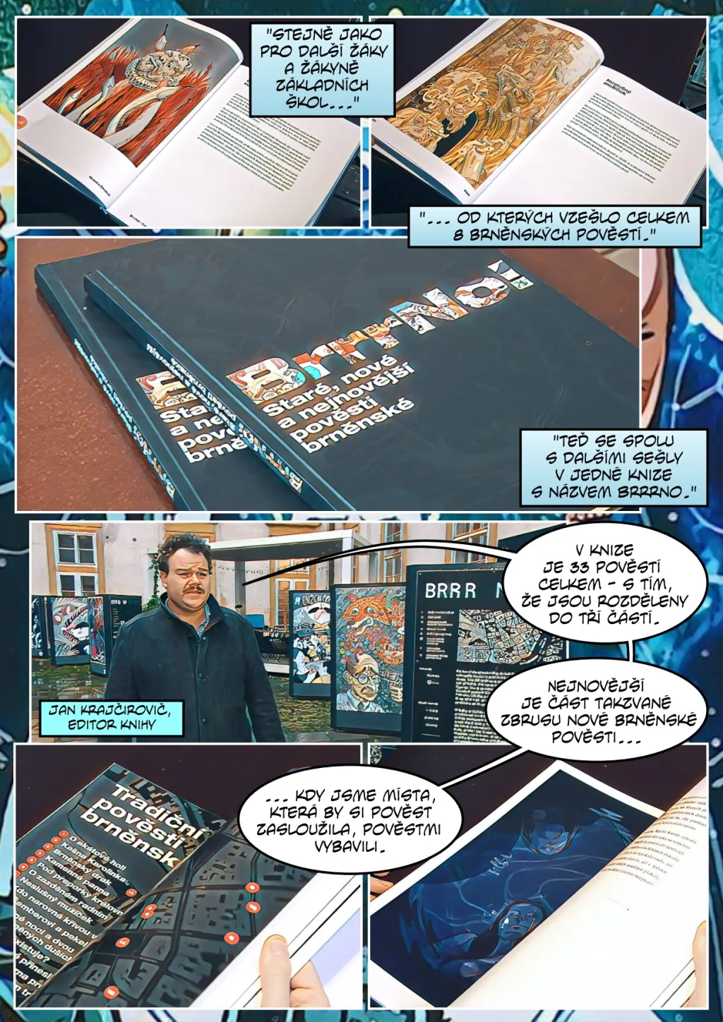 Tajuplné příběhy z Brna vypráví nová kniha pověstí