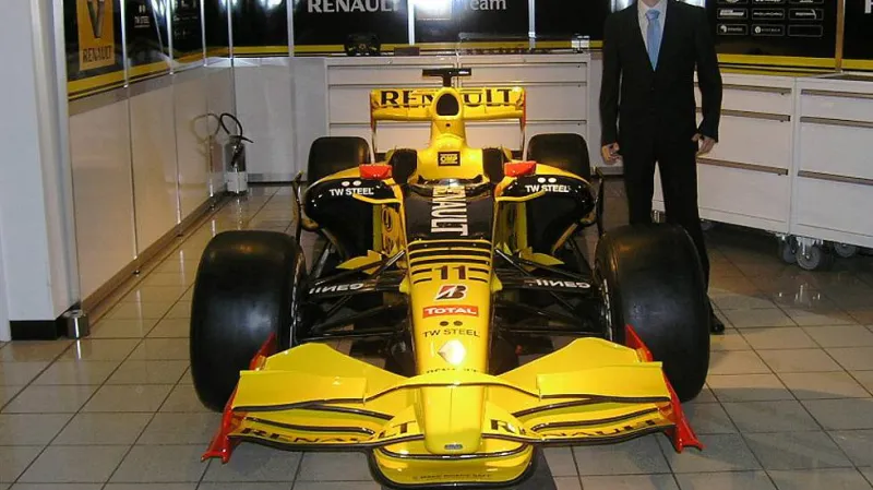 Marek Gebauer s výzkumným modelem