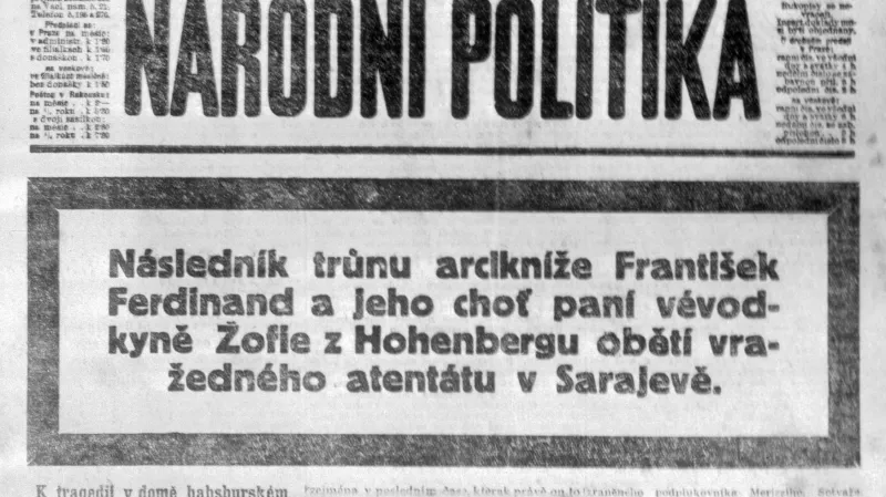 Oznámení o atentátu