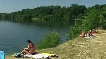 Letní den u Tovačovského jezera