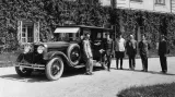 Luxusní limuzína Škoda Hispan Suiza byla prvním automobilem s logem Škoda. První exemplář převzal 10. května 1926 československý prezident Tomáš Garrigue Masaryk. Každý vůz byl originál vyrobený na zakázku dle přání zákazníka. Dosahoval maximální rychlosti až 140 km/h. Kancelář prezidenta republiky zaplatila za první exemplář 280 000 korun.