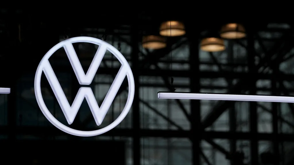 Logo společnosti Volkswagen, ilustrační foto