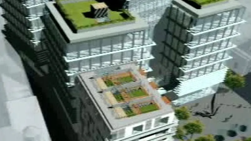 Projekt komplexu Copa Centrum