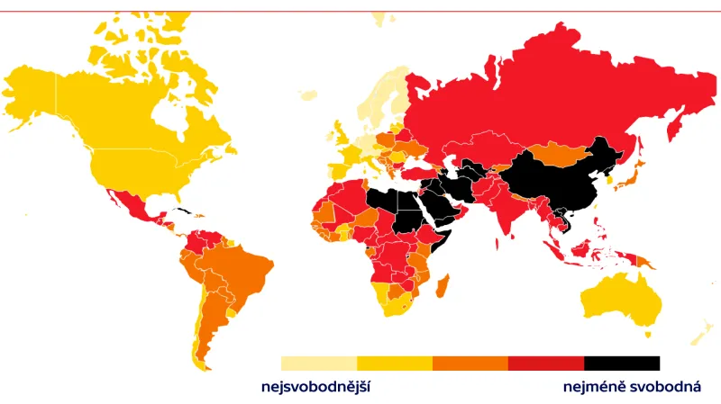 Svoboda médií ve světě