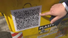 QR kód na zálohování PET lahví