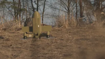 Ukrajinský dron-interceptor Sting