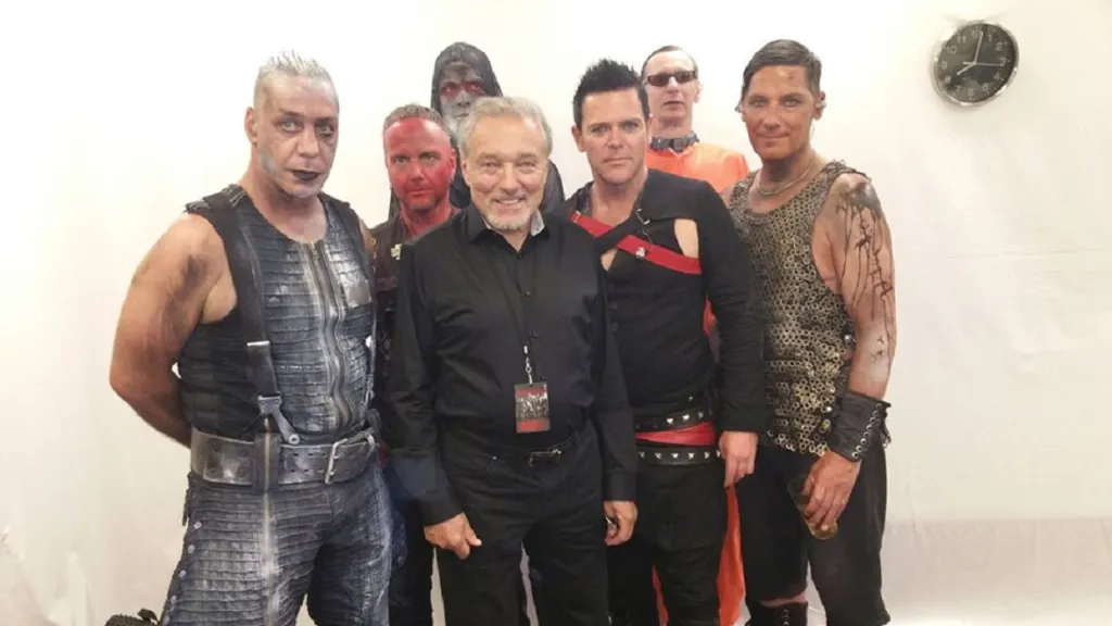 Karel Gott s kapelou Rammstein