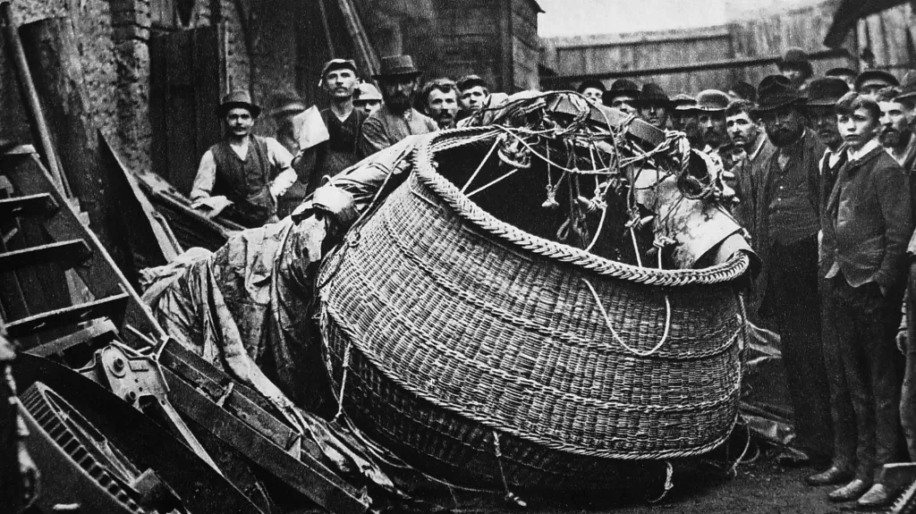 Havarovaný balon Kysibelka