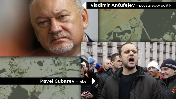 Vůdci východoukrajinských povstalců