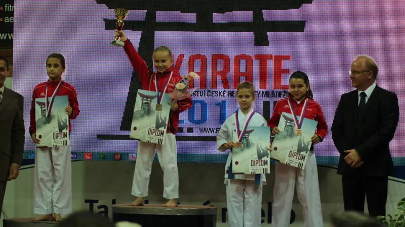 3. místo - Ondroušková MČR WKF