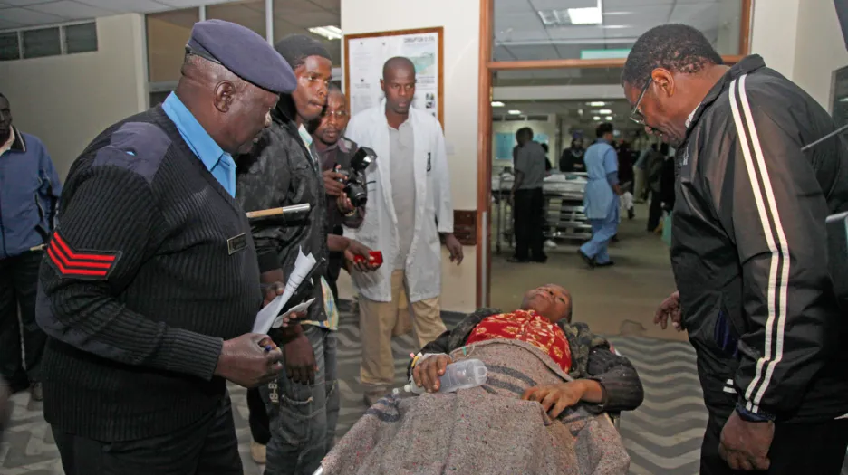 Zranění po útoku keňského sebevražedného atentátníka