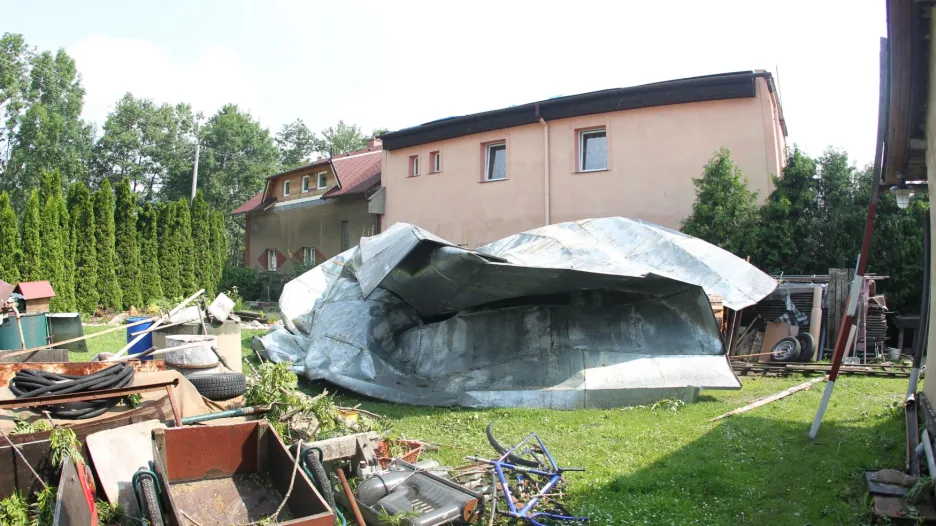 Škody po bouři