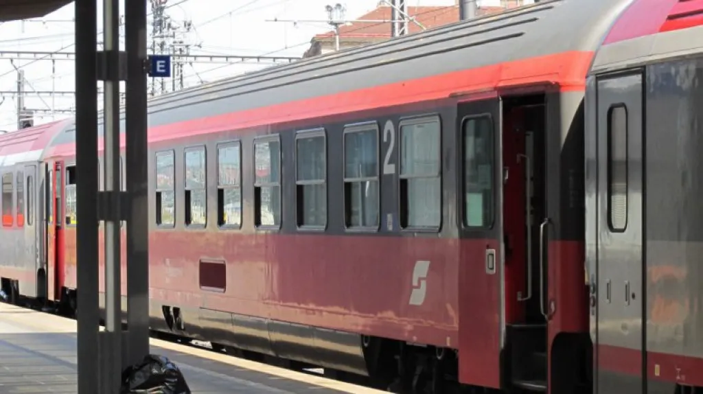 Starý vůz ÖBB