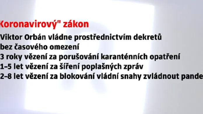 Maďarský "koronavirový" zákon