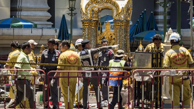 Vyšetřování útoku u svatyně Erawan