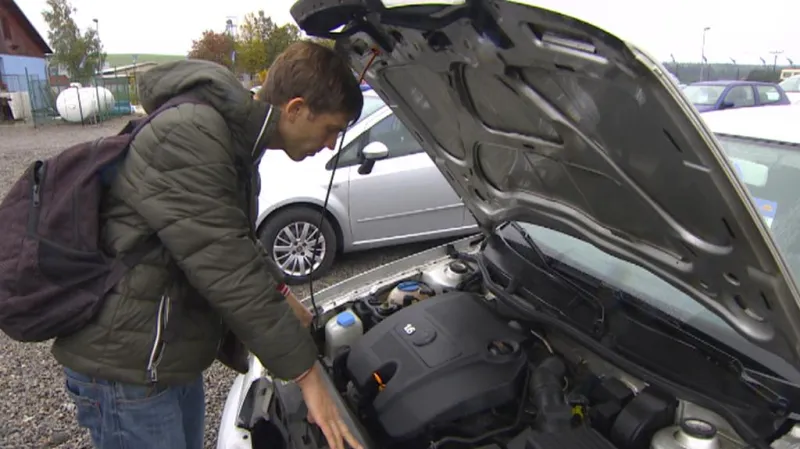 Kontrola auta v autobazaru