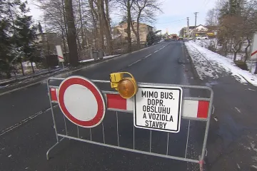 Začala oprava silnice I/68 u Stříteže. Řidiče čekají až do léta dopravní omezení