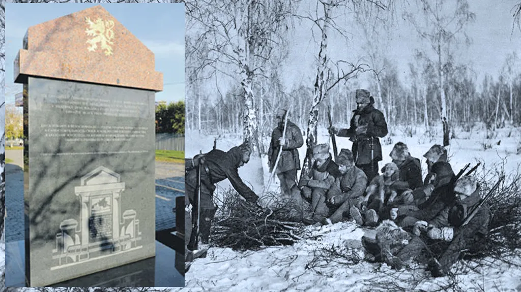 Pomník československým legionářům v Čeljabinsku