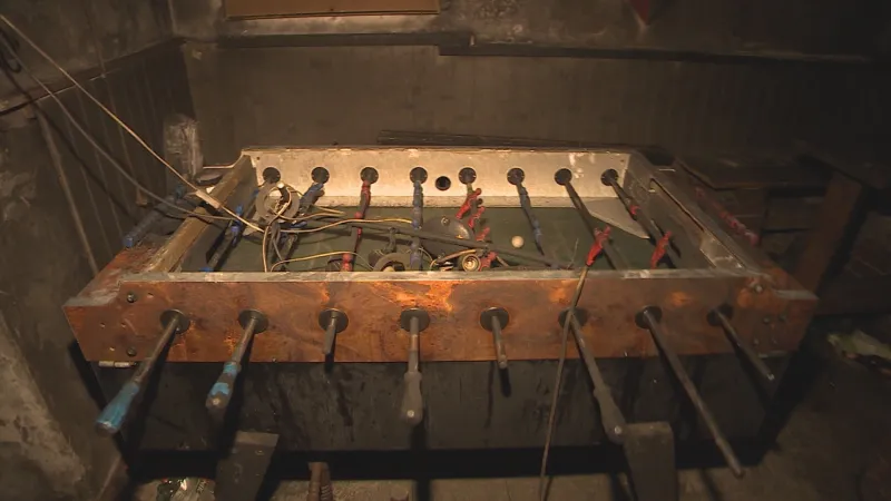 Liberecký bar po požáru