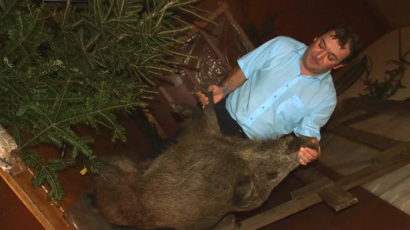 Z mysliveckého plesu v Předoticích