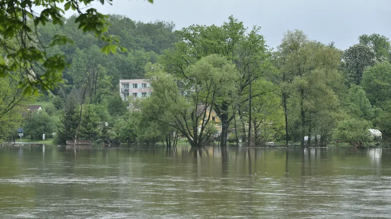 Smědá v obci Černousy na Liberecku
