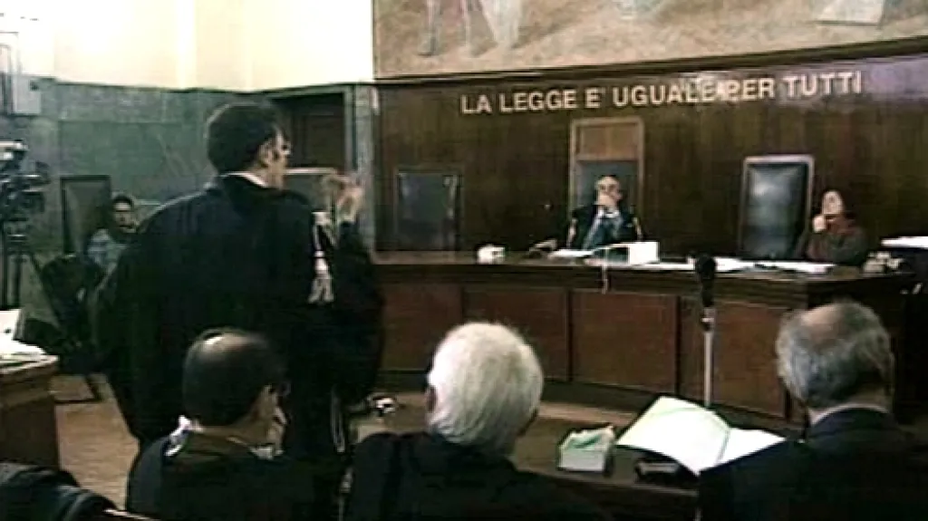 Jednání italského soudu