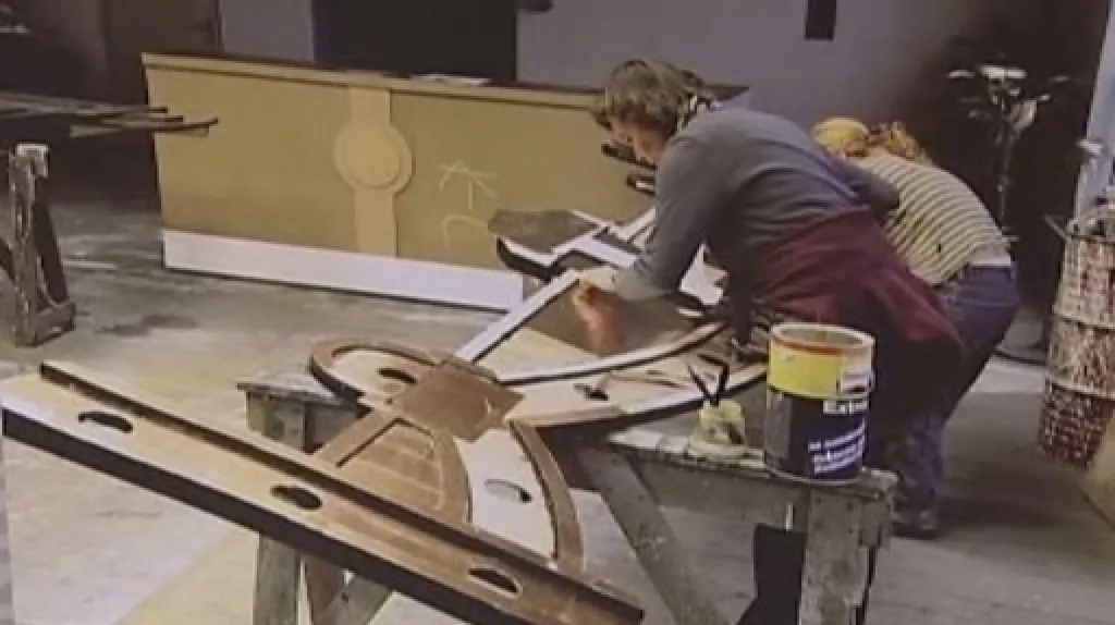 Z výstavy Na scénu!