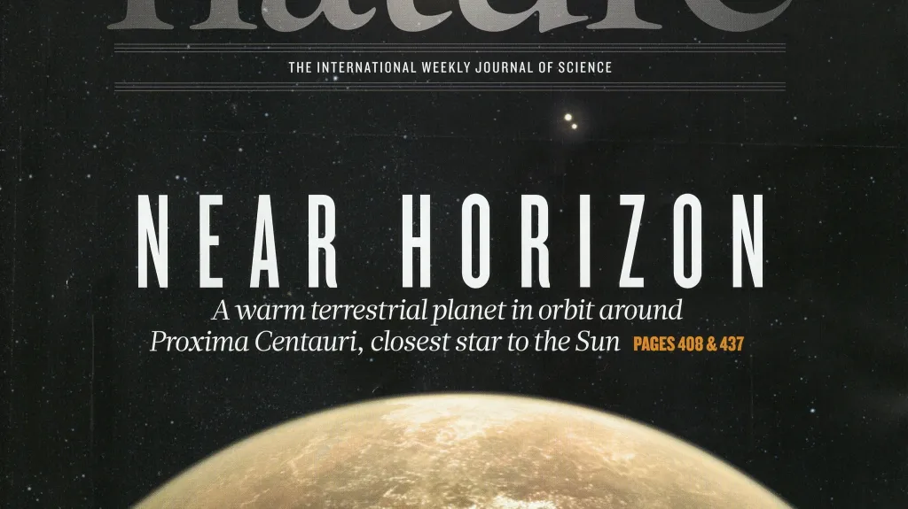 Obálka žurnálu Nature