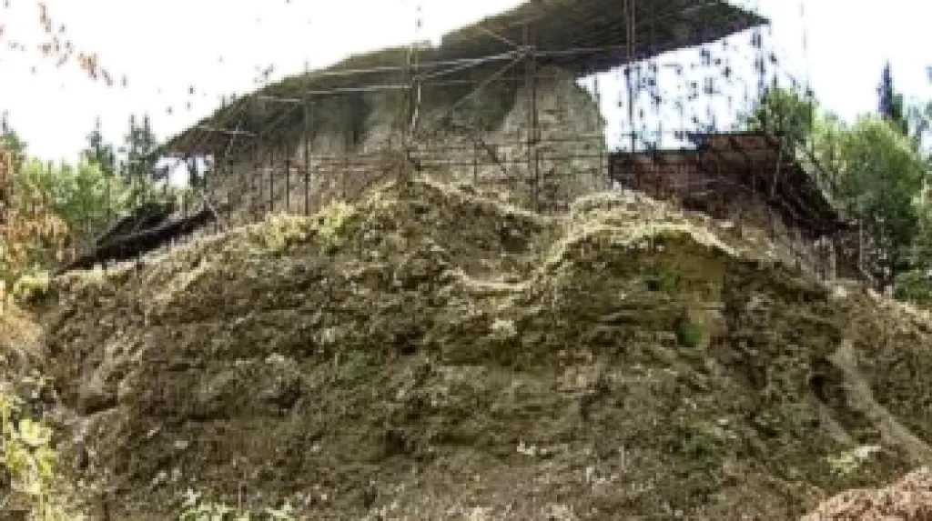 Současný stav hradu Vízmburk