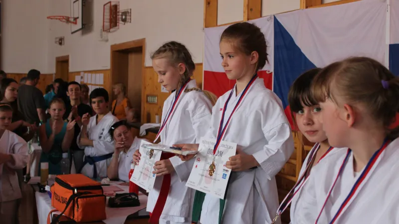 Z Těšínského poháru mládeže - karate