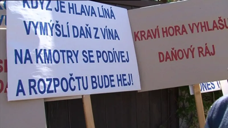 Transparenty vinařů