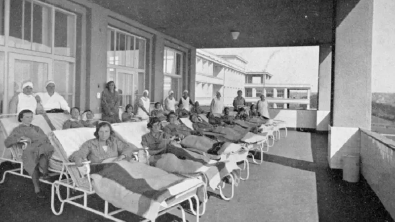 Plicní pavilon Městské nemocnice na Bulovce