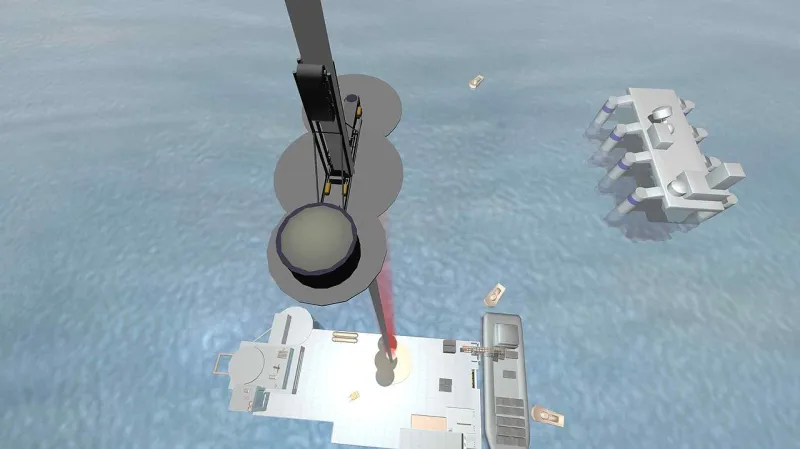 Jedna z variant vesmírného výtahu počítá s tím, že stanice na Zemi bude umístěná na plovoucí plošině