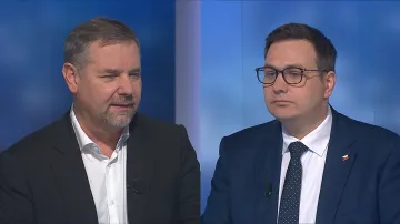 Radek Koten (SPD) a Jan Lipavský (za ODS)
