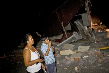 Zemětřesení v Nikaragui: Nejméně jeden mrtvý a stovky zraněných