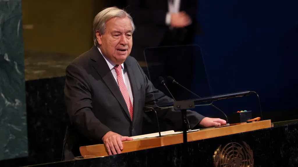 Generální tajemník OSN António Guterres