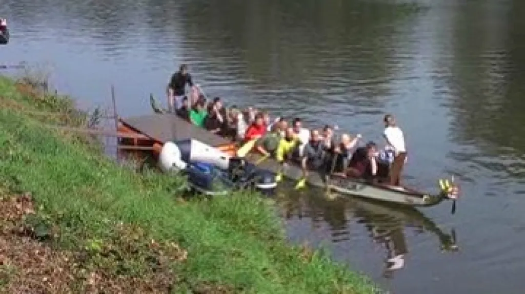 Dračí lodě v Kolíně