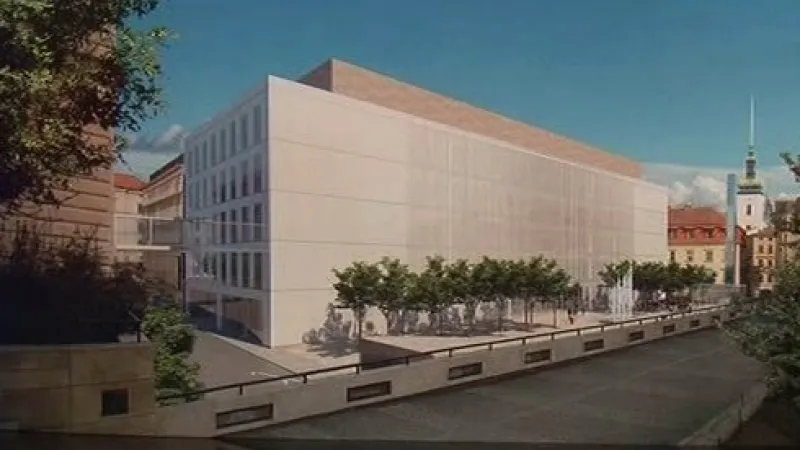 Projekt sídla brněnské filharmonie