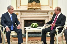 Izrael bude bránit své hranice za bojů v Sýrii, řekl Netanjahu v Moskvě