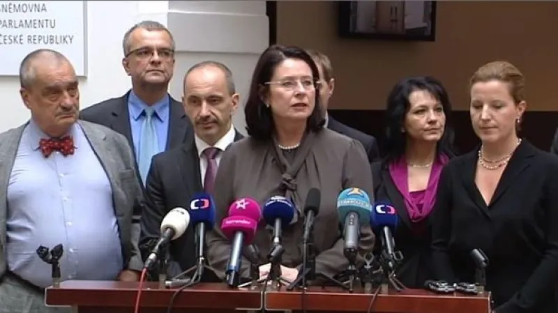 Brífink ODS, TOP 09 a LIDEM k aktuální situaci