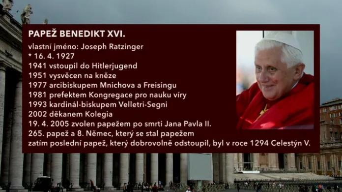 Kdo je Benedikt XVI.